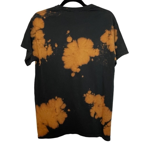 70’s Inspired Trippy Tie Dye Short Sleeve Drippy Smiley Face Tee Shirt Sz.M - Picture 2 of 7